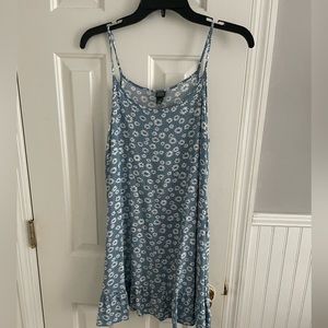 Blue Floral Dress